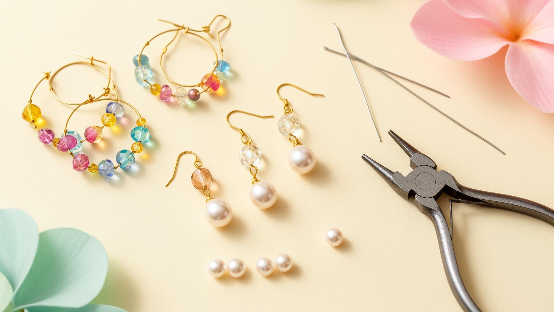 Crée tes boucles d'oreilles