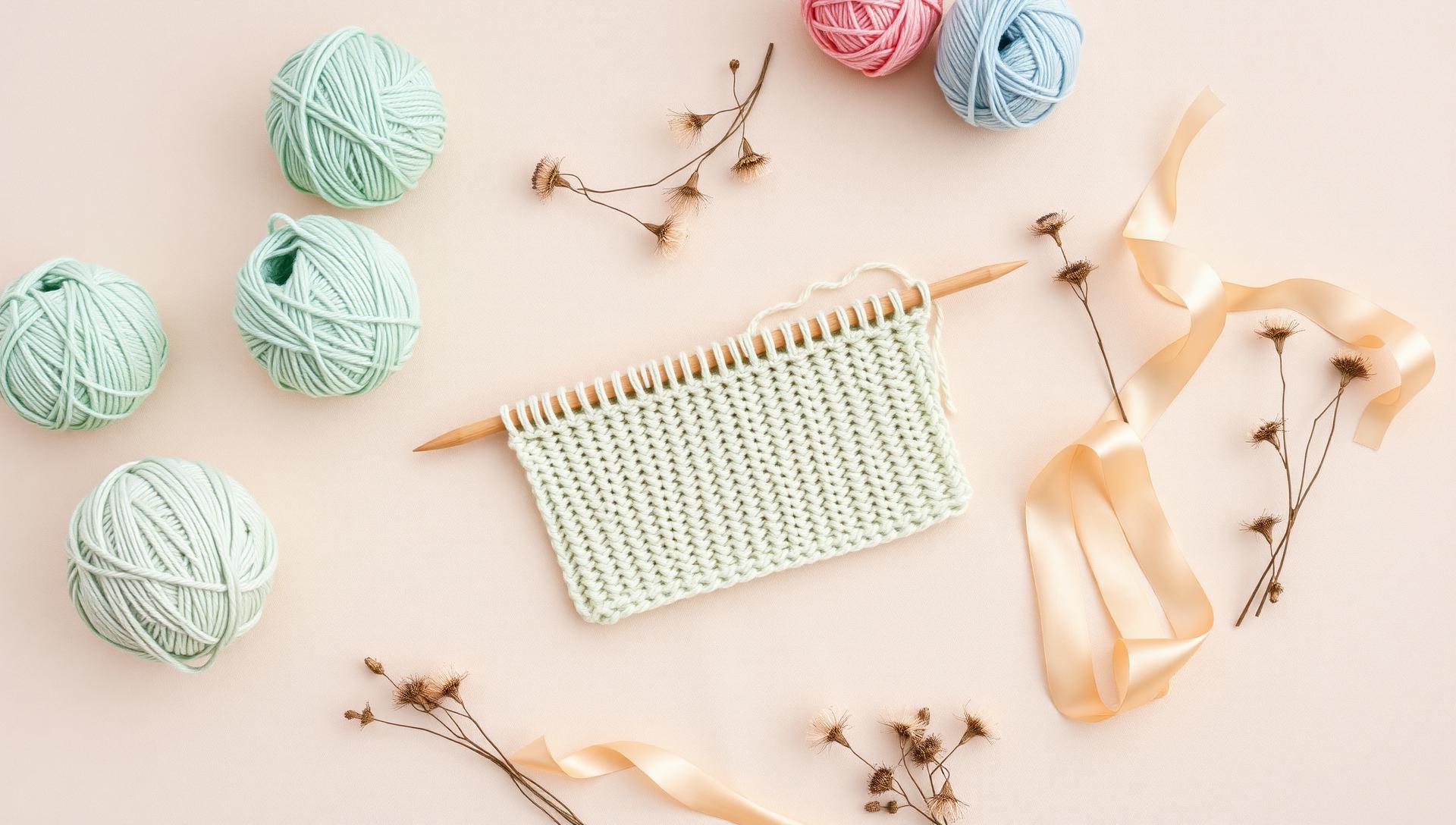 Apprends le tricot — niveau 1